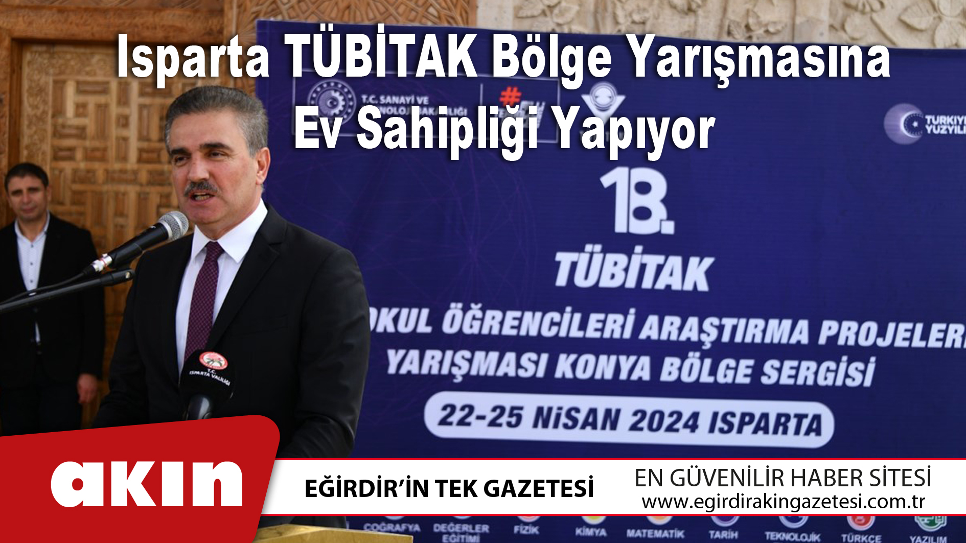 Isparta TÜBİTAK Bölge Yarışmasına Ev Sahipliği Yapıyor