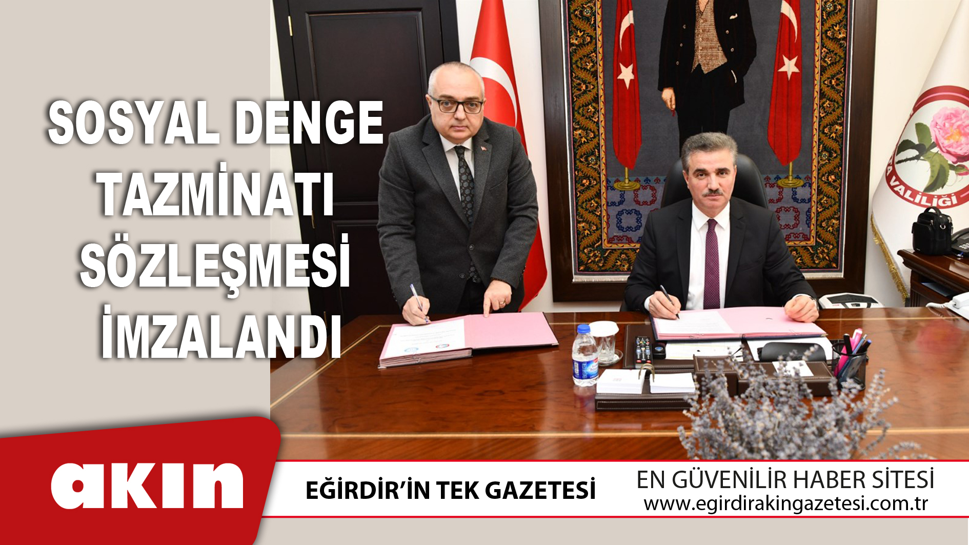 Sosyal Denge Tazminatı Sözleşmesi İmzalandı