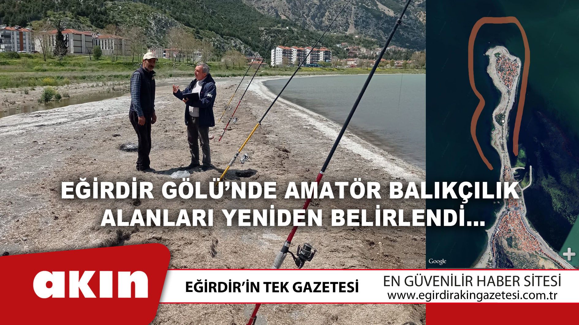 Eğirdir Gölü’nde Amatör Balıkçılık Alanları Yeniden Belirlendİ