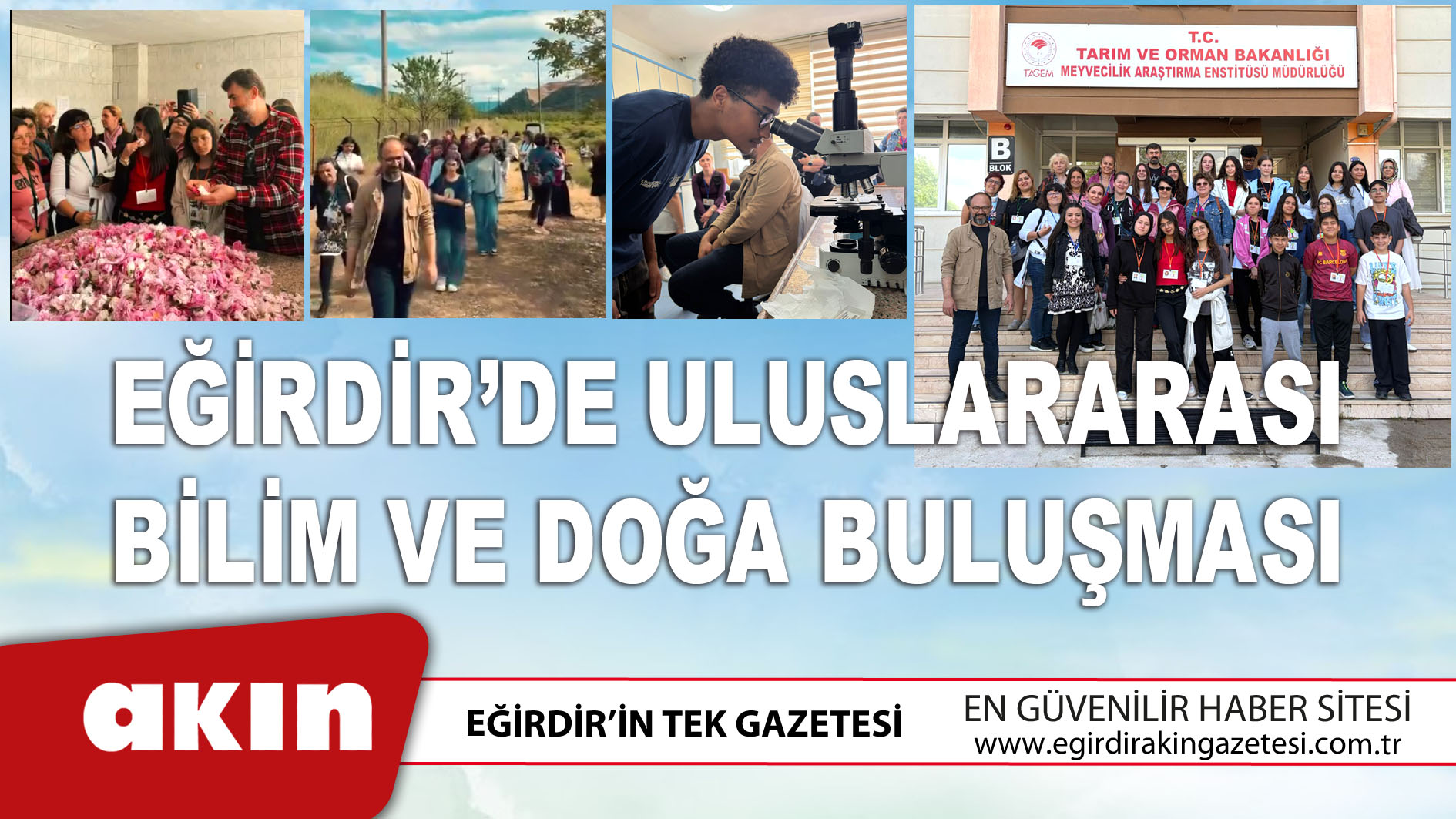 Eğirdir’de Uluslararası Bilim Ve Doğa Buluşması