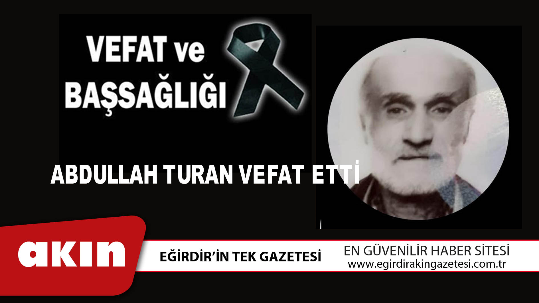 VEFAT VE BAŞSAĞLIĞI