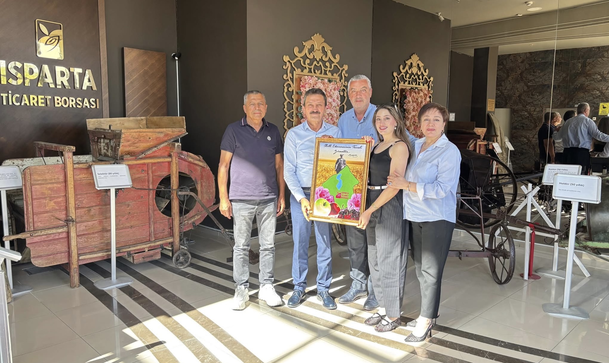 Isparta Ticaret Borsası’nda Tarımın İzleri