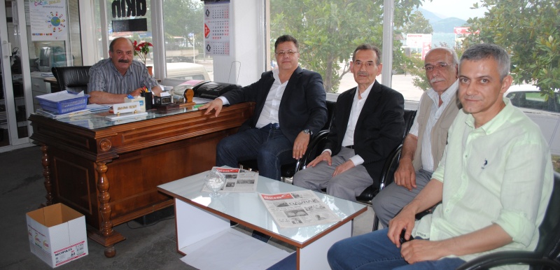 EĞİRDİRLİLER YARDIMLAŞMA DERNEĞİ ÜYELERİ GAZETEMİZİ ZİYARET ETTİ