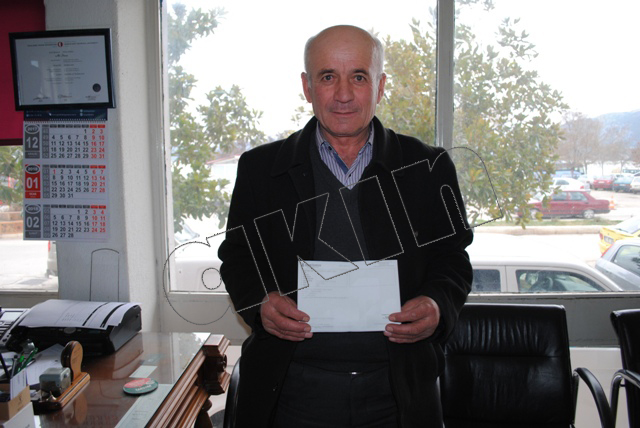 Sorkuncak Köyü Muhtarından anlamlı bağış