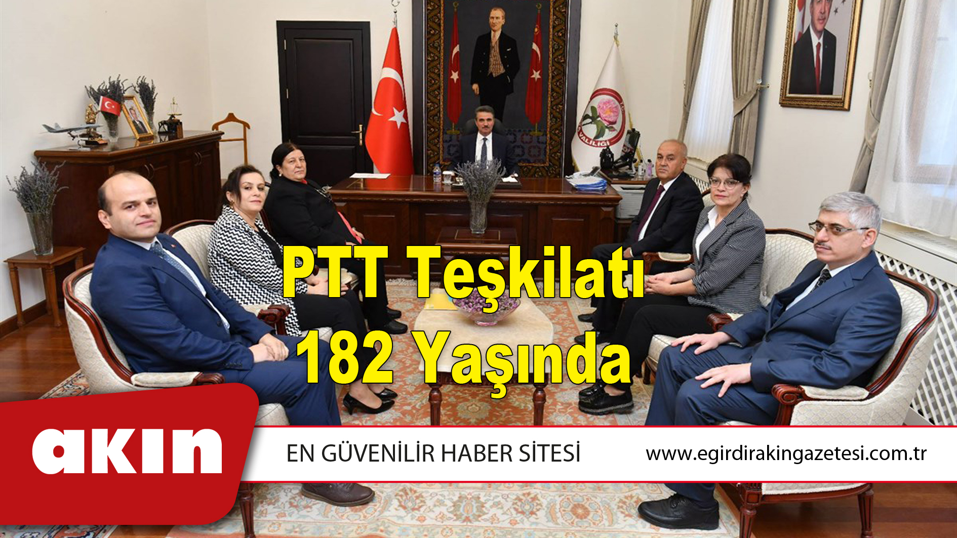 PTT Teşkilatı 182 Yaşında