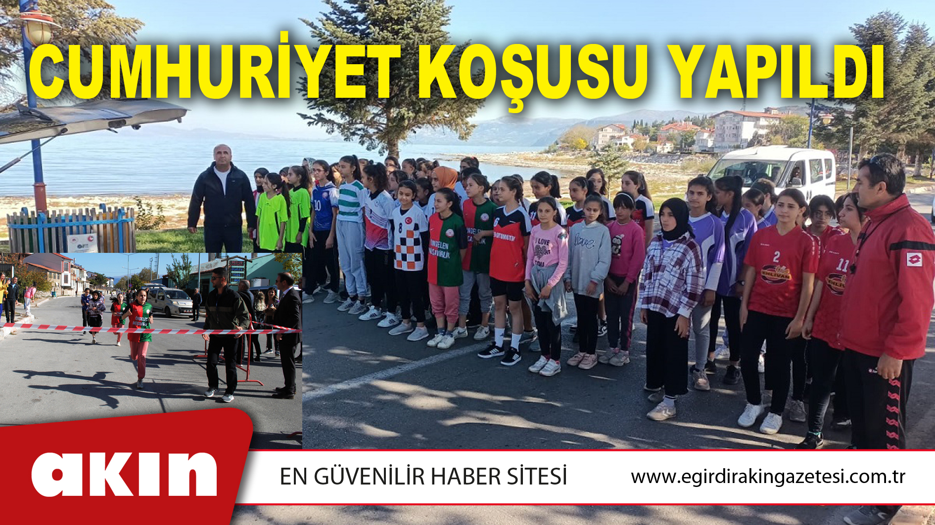 CUMHURİYET KOŞUSU YAPILDI
