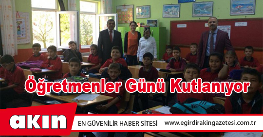 Öğretmenler Günü Kutlanıyor
