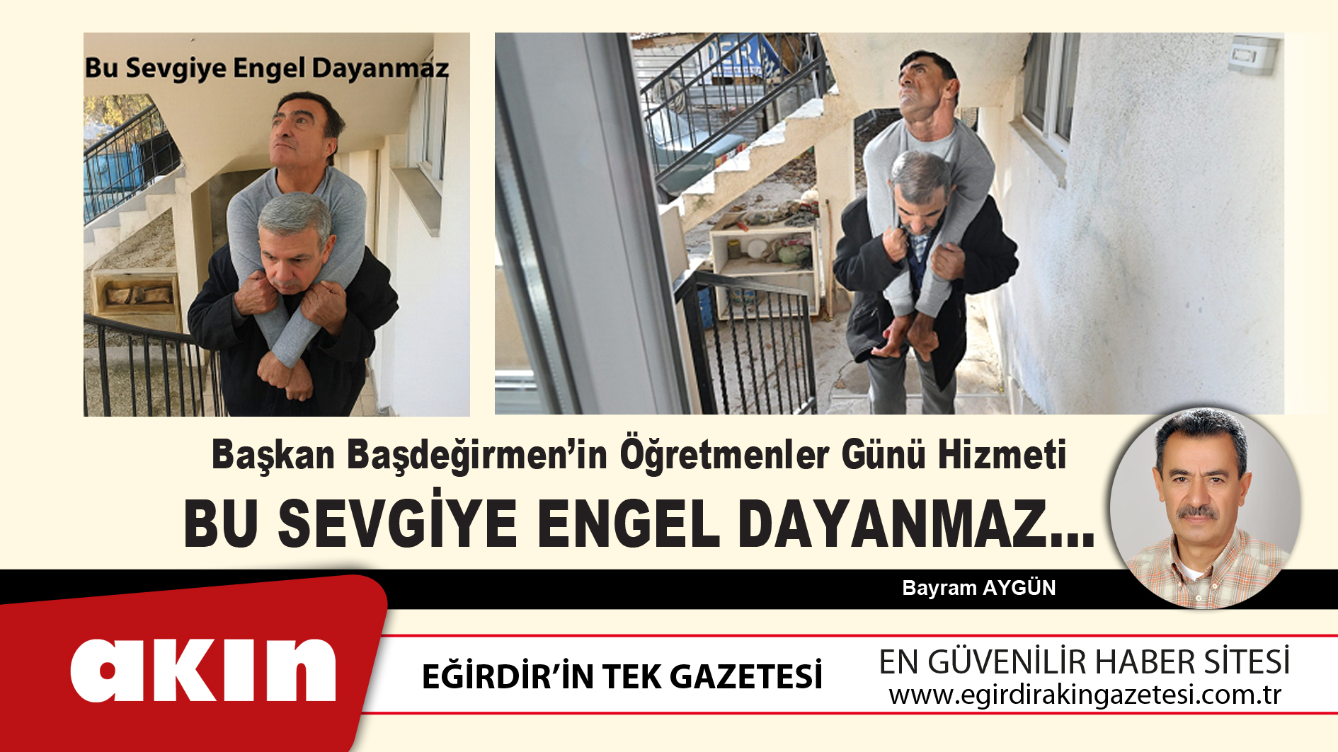 eğirdir haber,akın gazetesi,egirdir haberler,son dakika,Başkan Başdeğirmen’ in Öğretmenler Günü Hizmeti