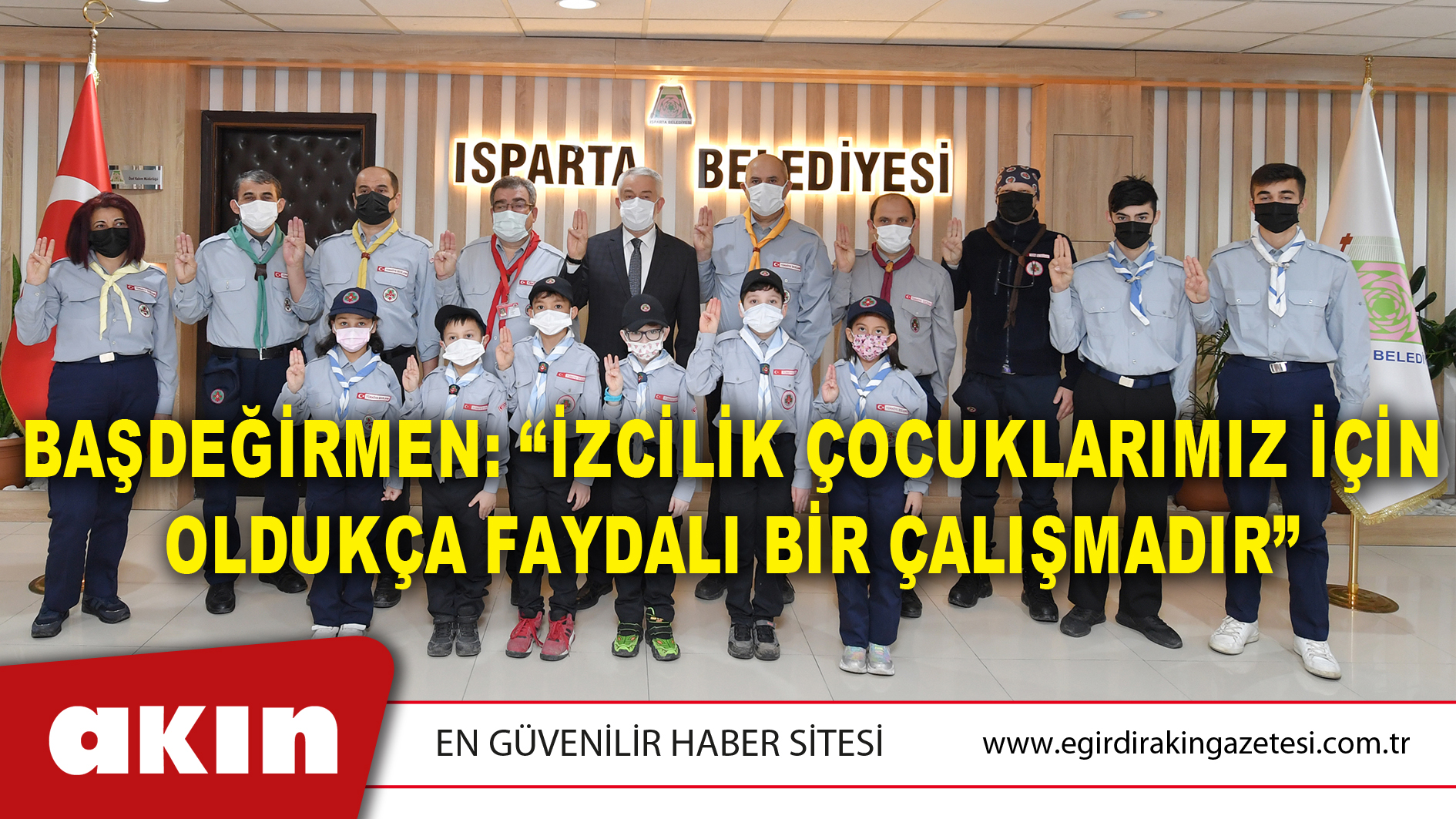 Başdeğirmen: “İzcilik Çocuklarımız İçin Oldukça Faydalı Bir Çalışmadır”
