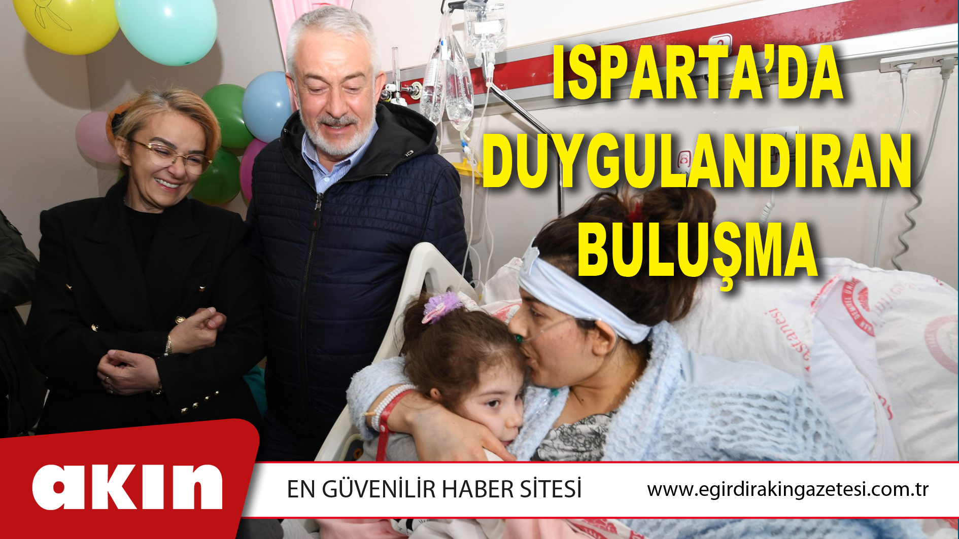 Isparta’da Duygulandıran Buluşma