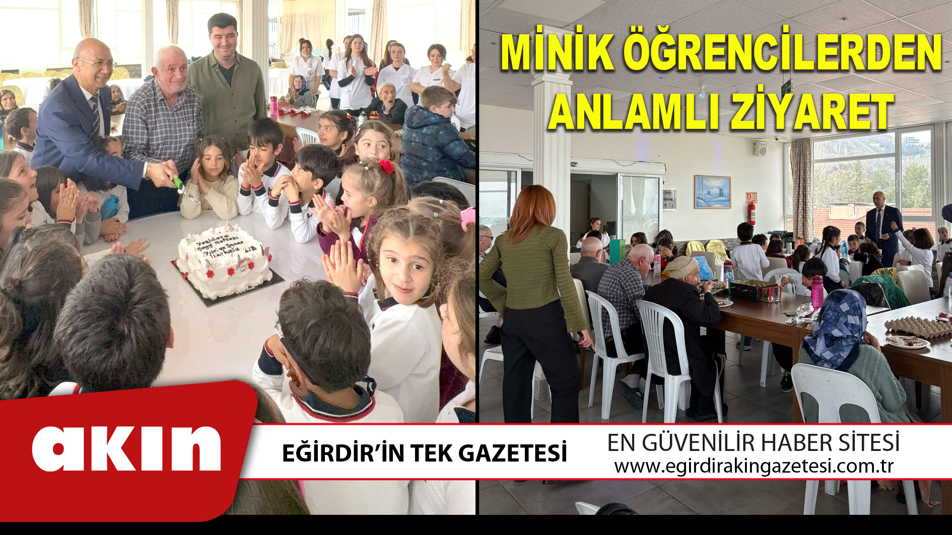 MİNİK ÖĞRENCİLERDEN ANLAMLI ZİYARET