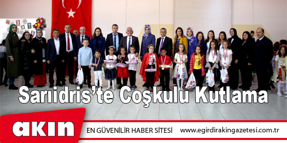 Sarıidris'te coşkulu kutlama