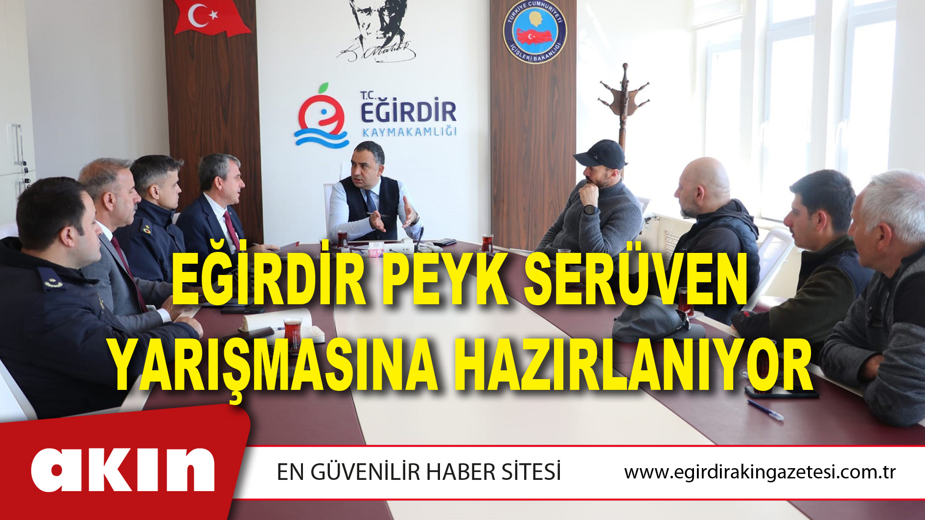 EĞİRDİR PEYK SERÜVEN YARIŞMASINA HAZIRLANIYOR