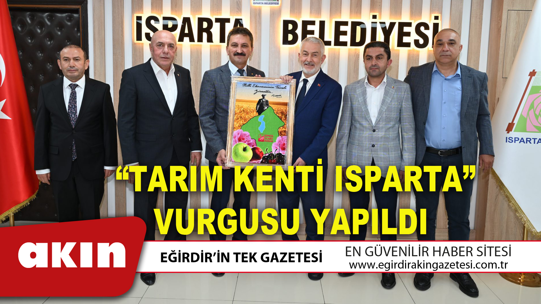 Başkan Başdeğirmen, Ticaret Borsası Başkanı Şahin Ve Yönetimi İle Bir Araya Geldi