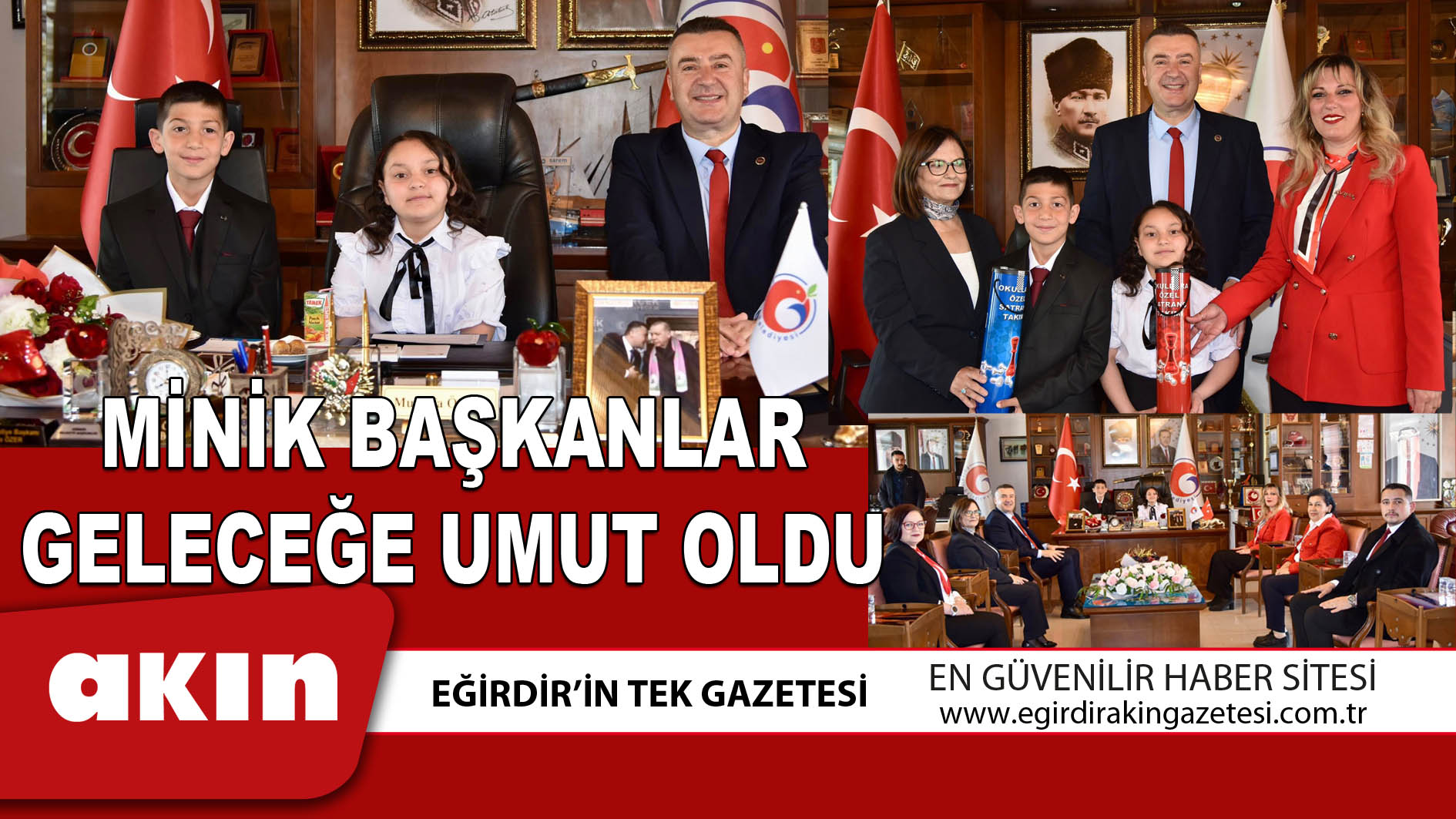 MİNİK BAŞKANLAR GELECEĞE UMUT OLDU