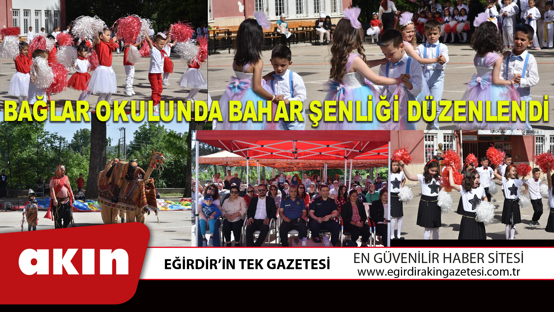 BAĞLAR OKULUNDA BAHAR ŞENLİĞİ DÜZENLENDİ