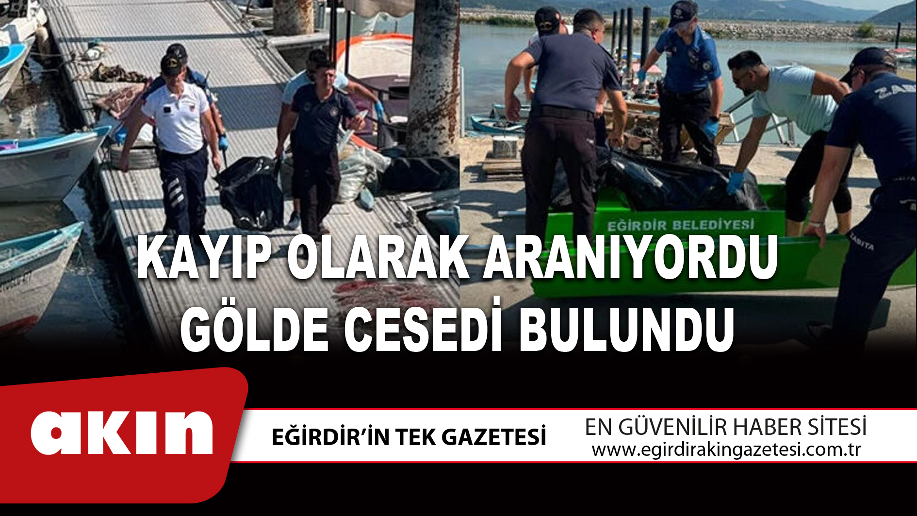 Kayıp Olarak Aranıyordu Gölde Cesedi Bulundu