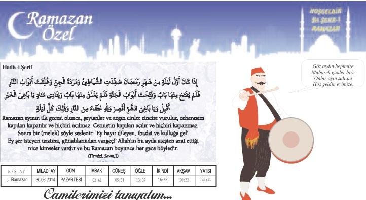 Camilerimizi tanıyalım...