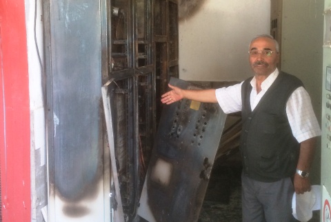SULAMA BİRLİĞİ MERKEZ POMPA BİNASINDA YANGIN ÇIKTI