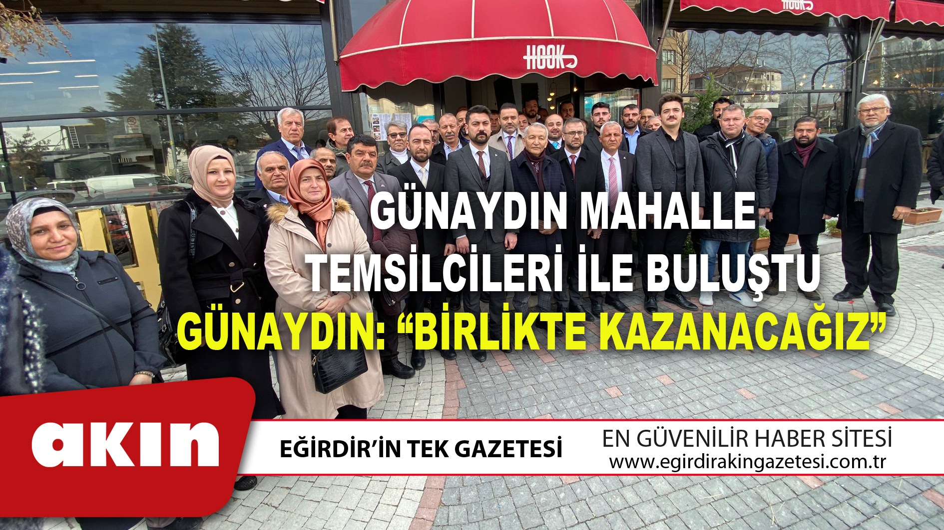 GÜNAYDIN MAHALLE TEMSİLCİLERİ İLE BULUŞTU