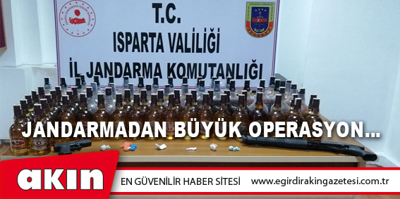 Jandarmadan Büyük Operasyon…