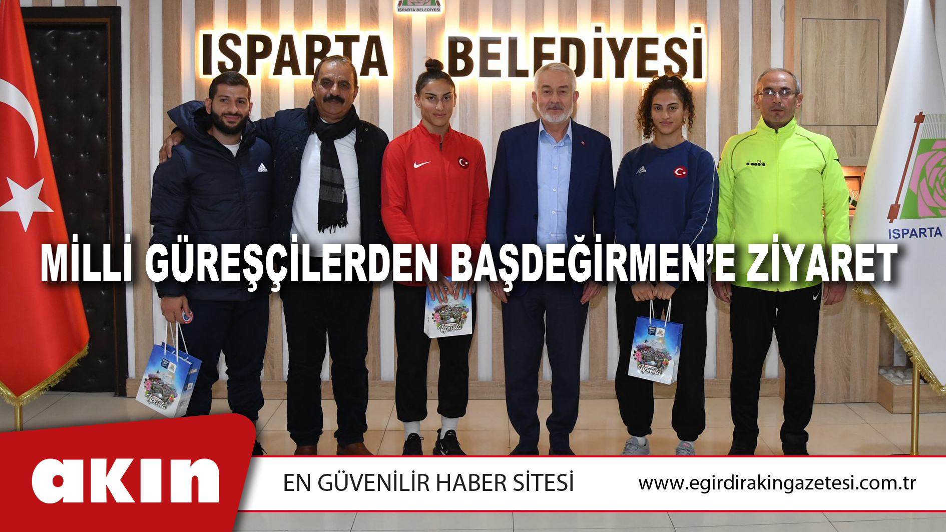 Milli Güreşçilerden Başdeğirmen’e Ziyaret