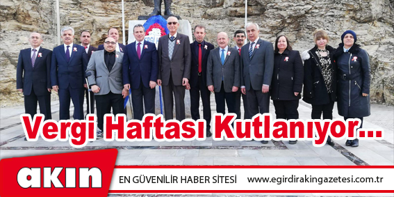 Vergi Haftası Kutlanıyor...