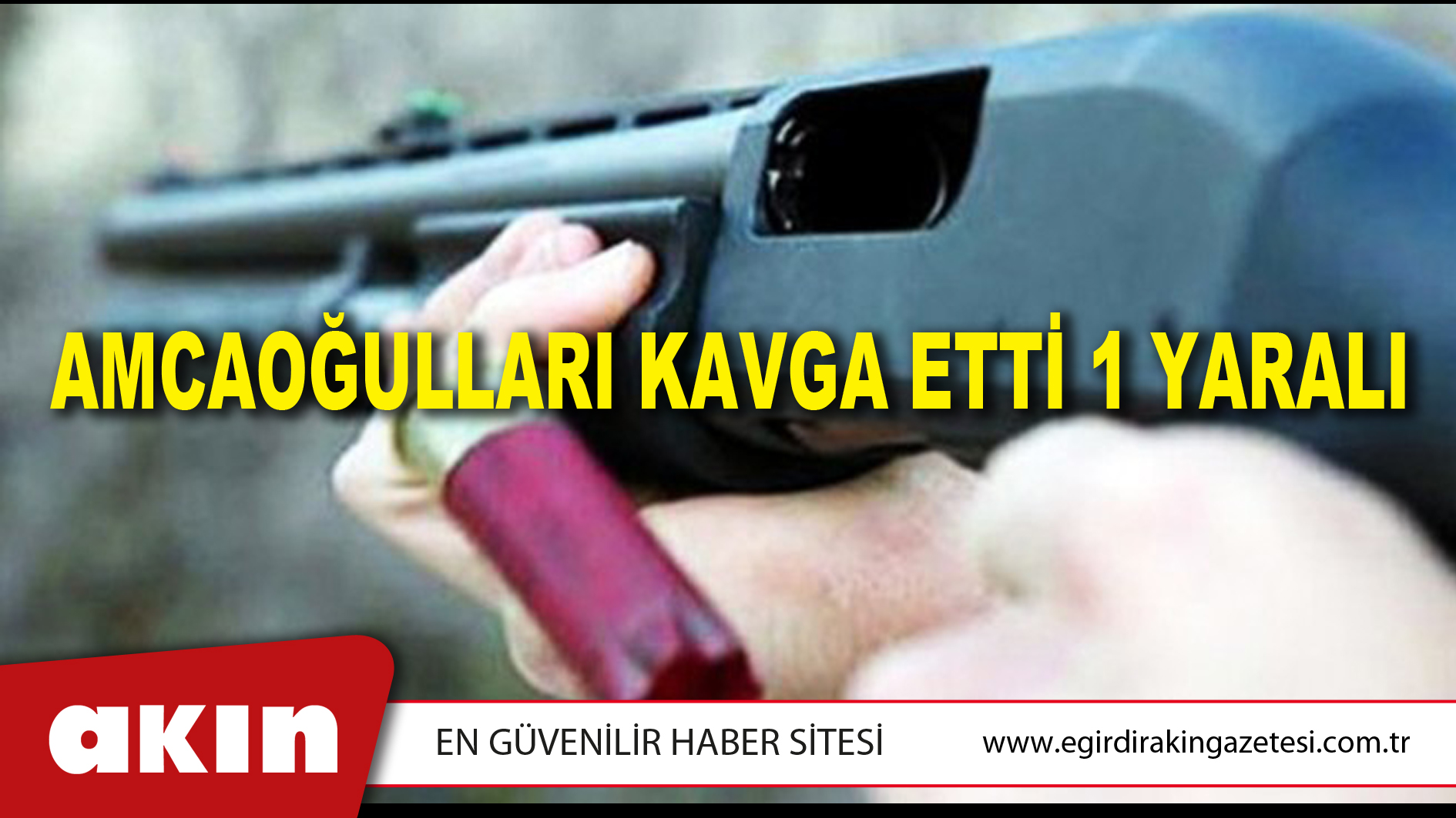 Amcaoğulları Kavga Etti 1 Yaralı