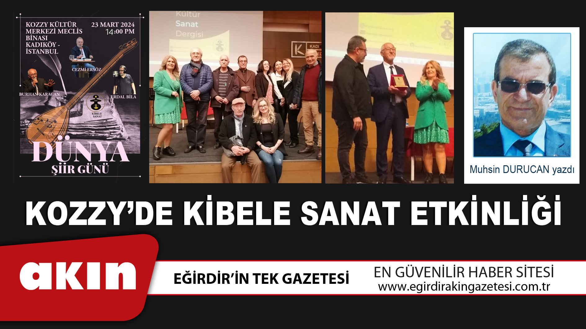 eğirdir haber,akın gazetesi,egirdir haberler,son dakika,KOZZY’DE KİBELE SANAT ETKİNLİĞİ