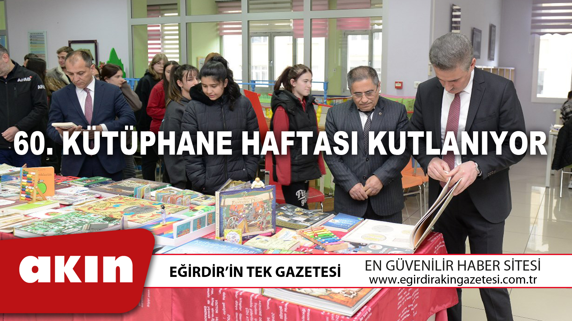 60.KÜTÜPHANE HAFTASI KUTLANIYOR