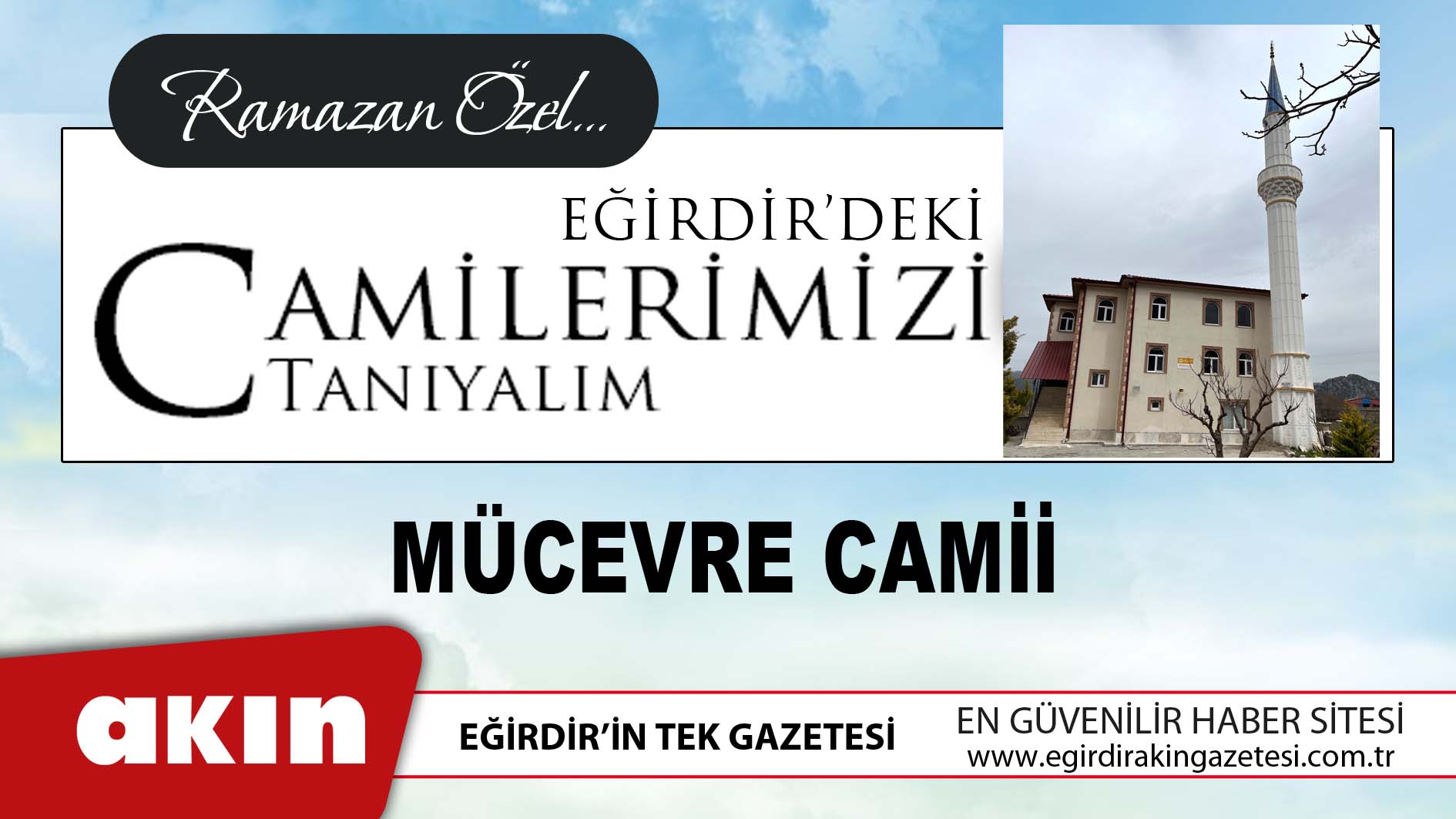 Eğirdir'deki Camilerimizi Tanıyalım (14)