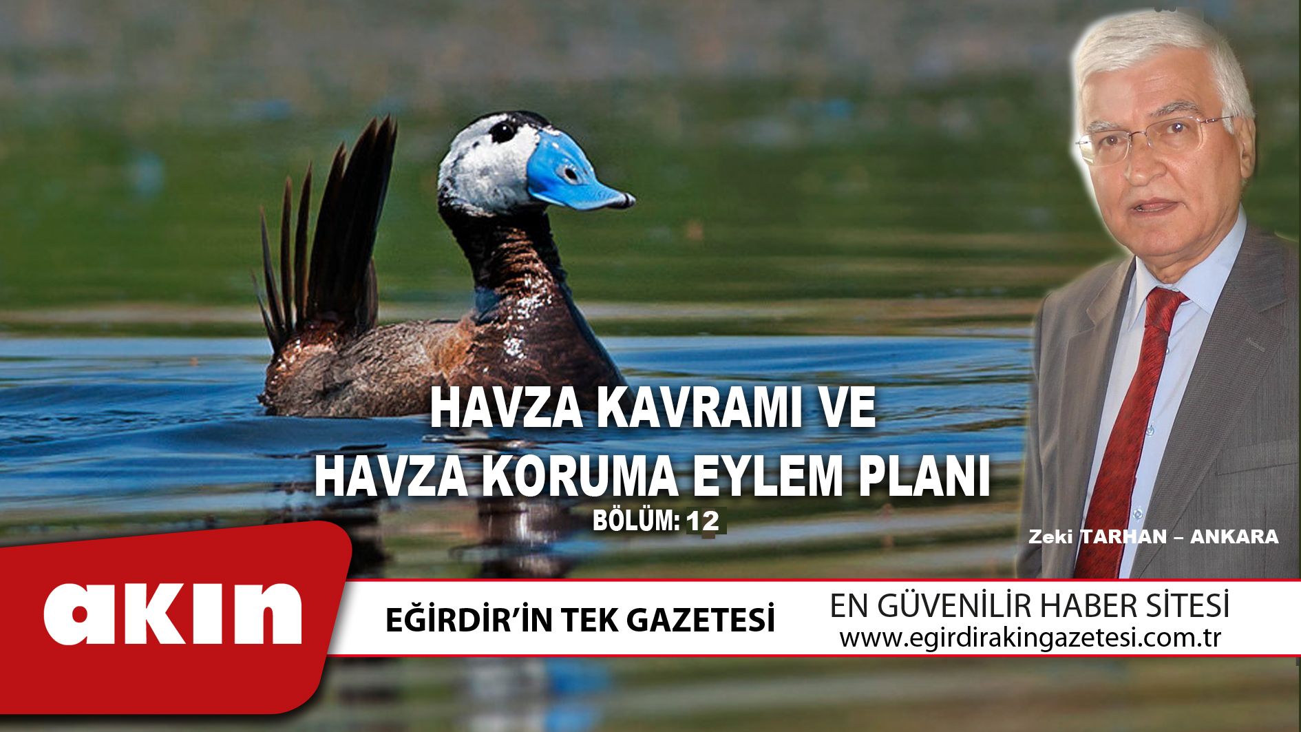 eğirdir haber,akın gazetesi,egirdir haberler,son dakika,HAVZA KAVRAMI VE HAVZA KORUMA EYLEM PLANI (12. Bölüm)