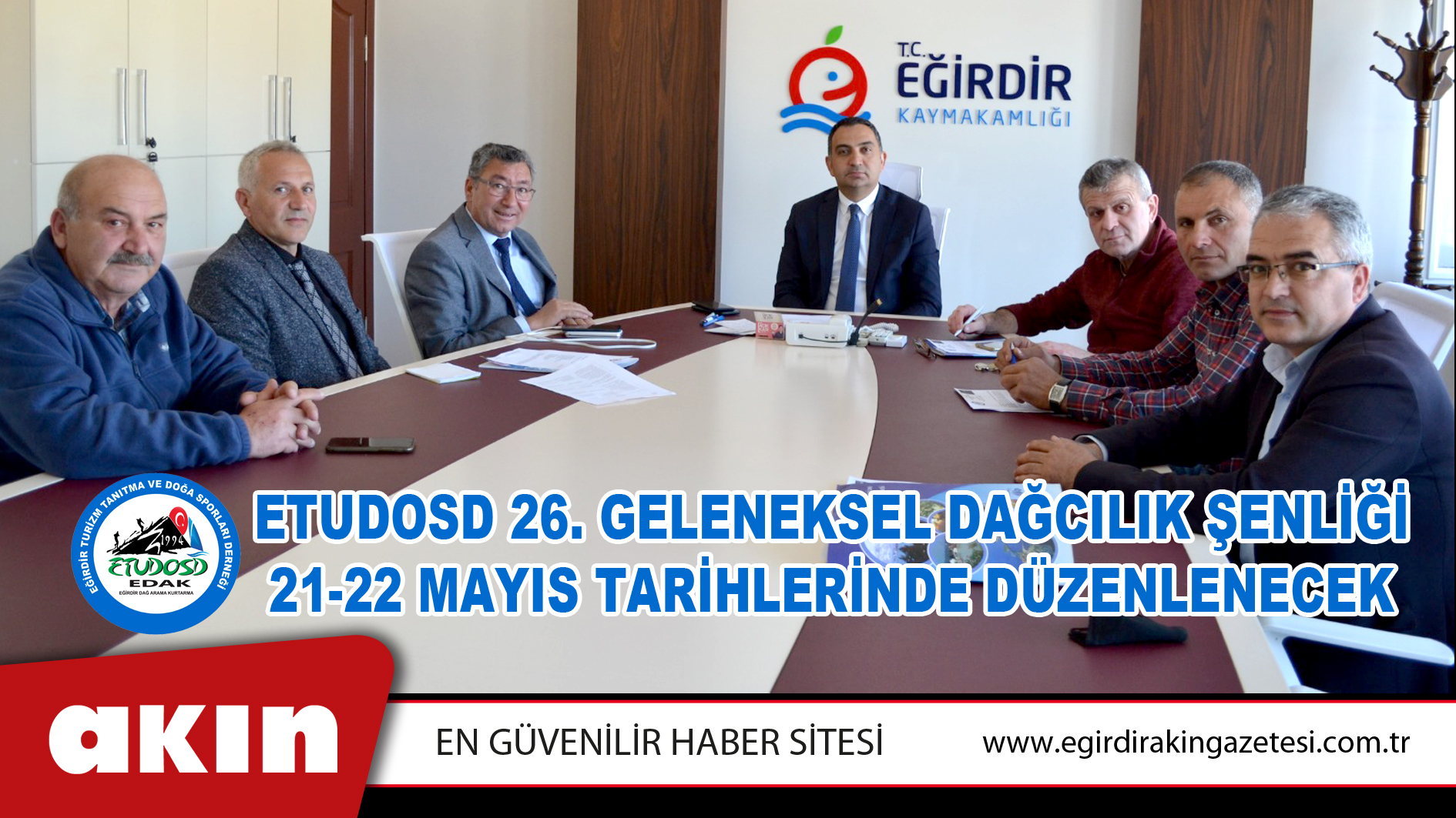 ETUDOSD 26. Geleneksel Dağcılık Şenliği 21-22 Mayıs Tarihlerinde Düzenlenecek