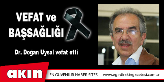 VEFAT ve BAŞSAĞLIĞI