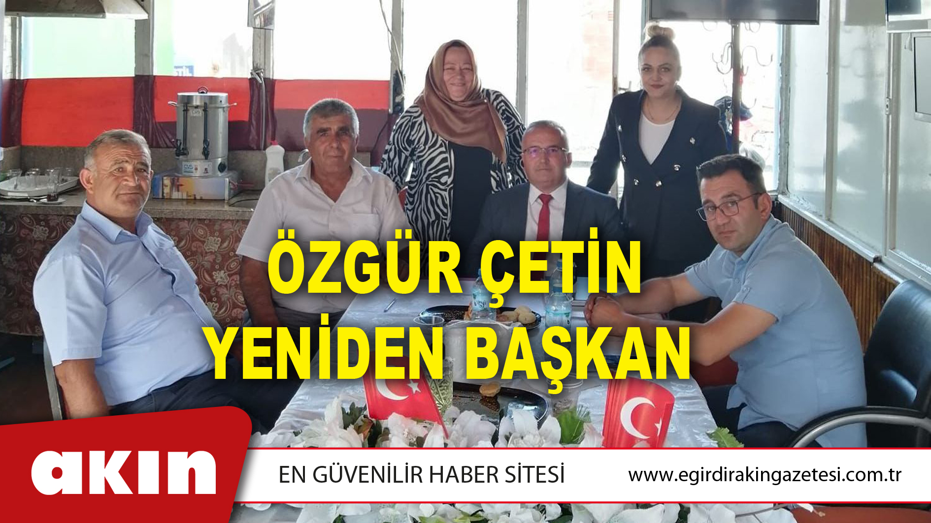 ÖZGÜR ÇETİN YENİDEN BAŞKAN