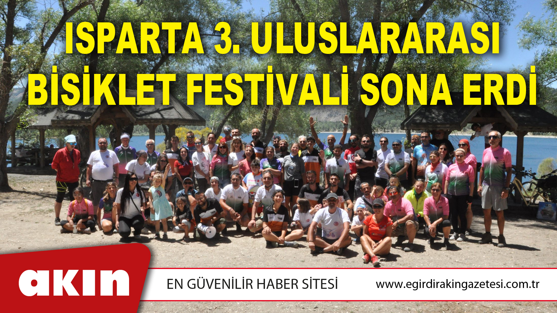 Isparta 3. Uluslararası Bisiklet Festivali Sona Erdi