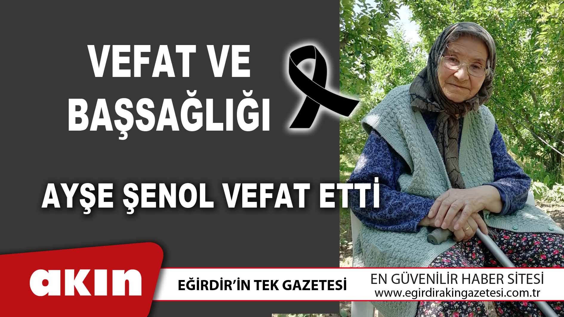 Ayşe Şenol vefat etti