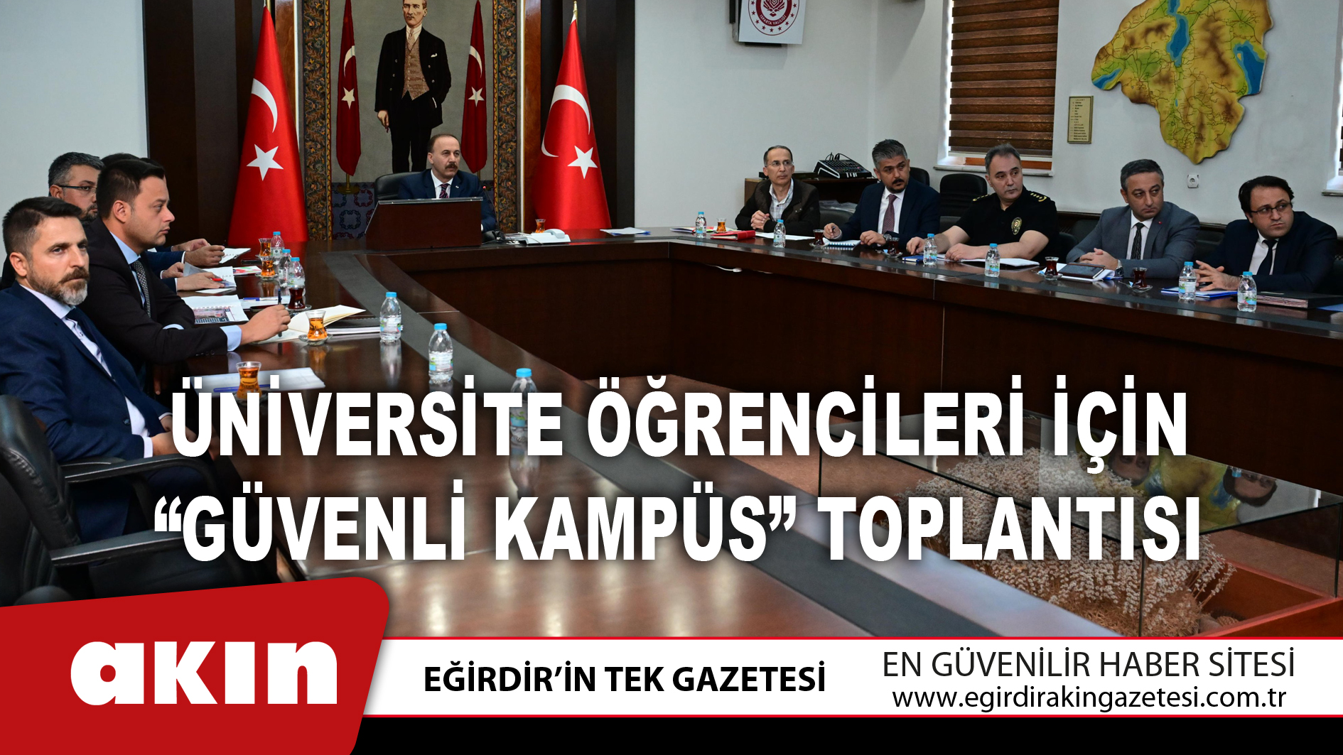 Üniversite Öğrencileri İçin “Güvenli Kampüs” Toplantısı