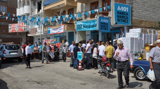 A.101 EĞİRDİR ŞUBESİ AÇILDI