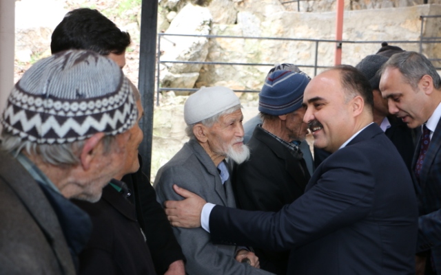 VALİ GÜNAYDIN KÖY ZİYARETLERİNE DEVAM EDİYOR