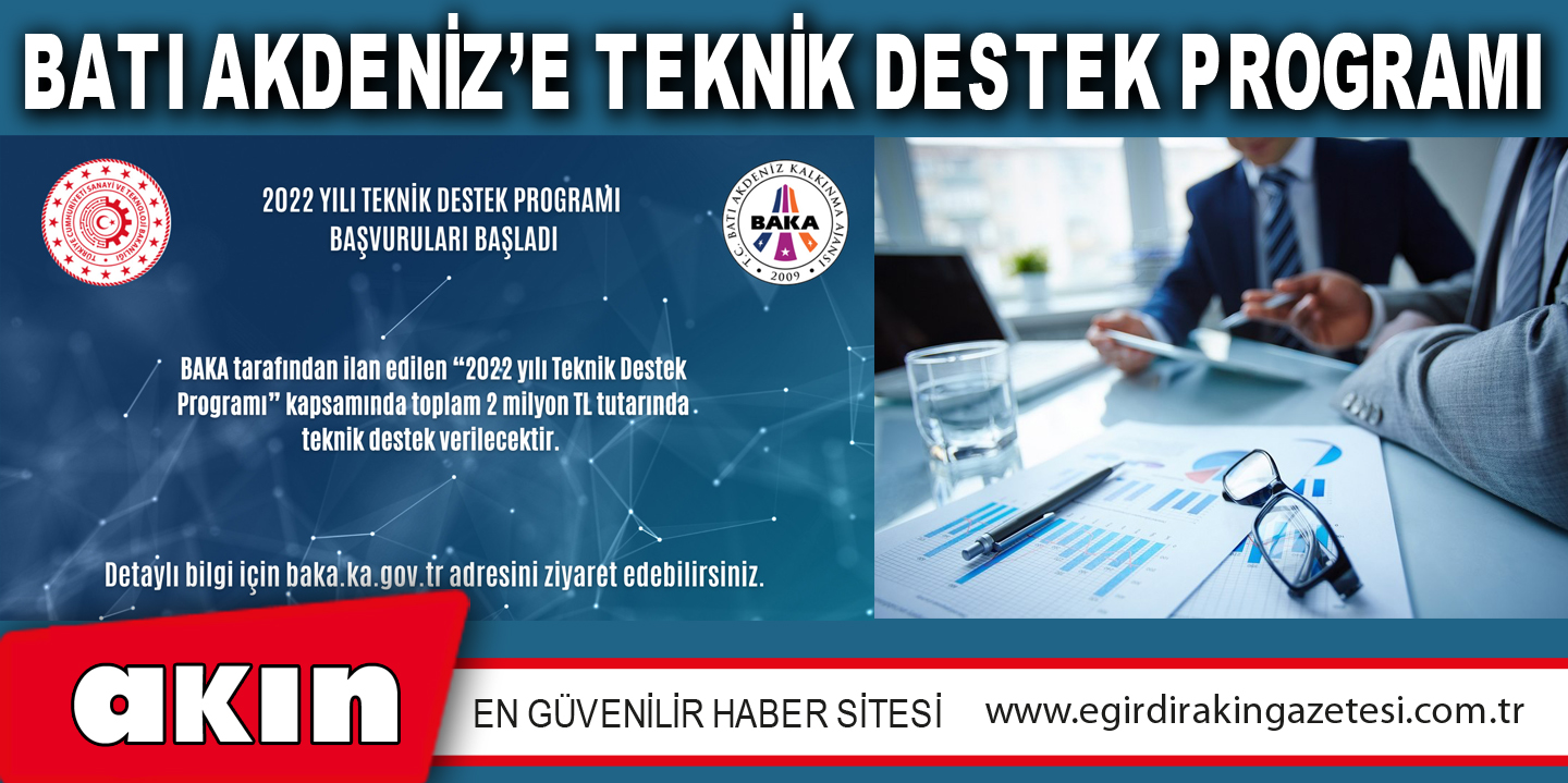 BATI AKDENİZ’E TEKNİK DESTEK PROGRAMI