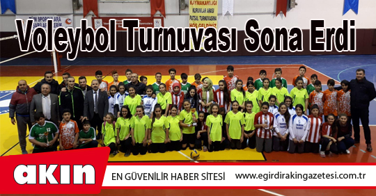 Voleybol Turnuvası Sona Erdi