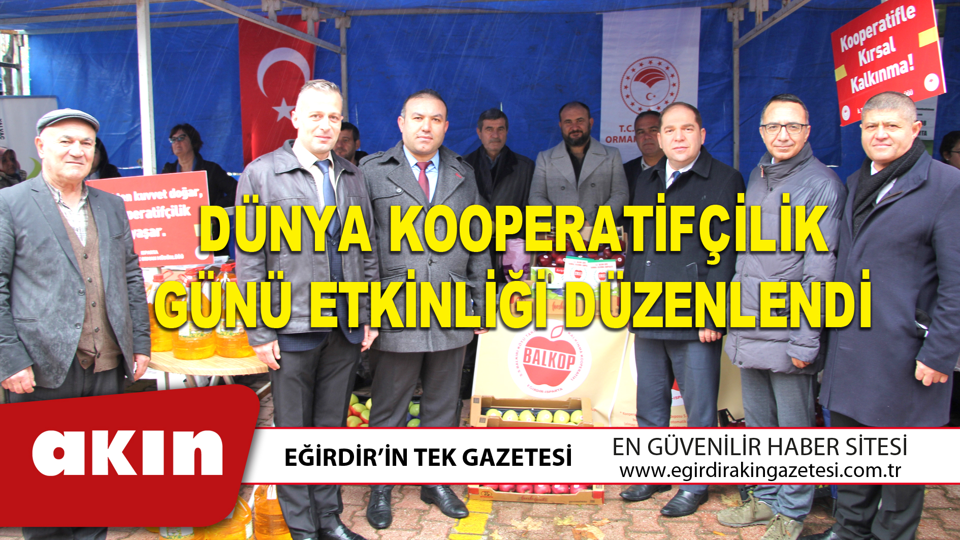 DÜNYA KOOPERATİFÇİLİK GÜNÜ ETKİNLİĞİ DÜZENLENDİ