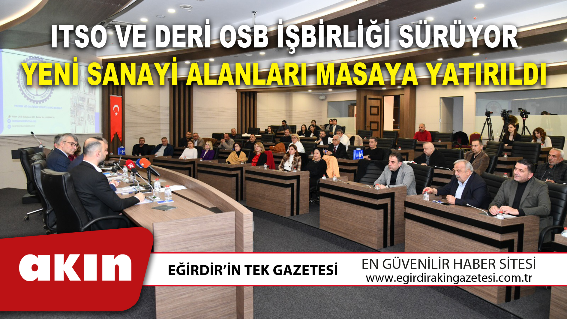 ITSO VE DERİ OSB İŞBİRLİĞİ SÜRÜYOR