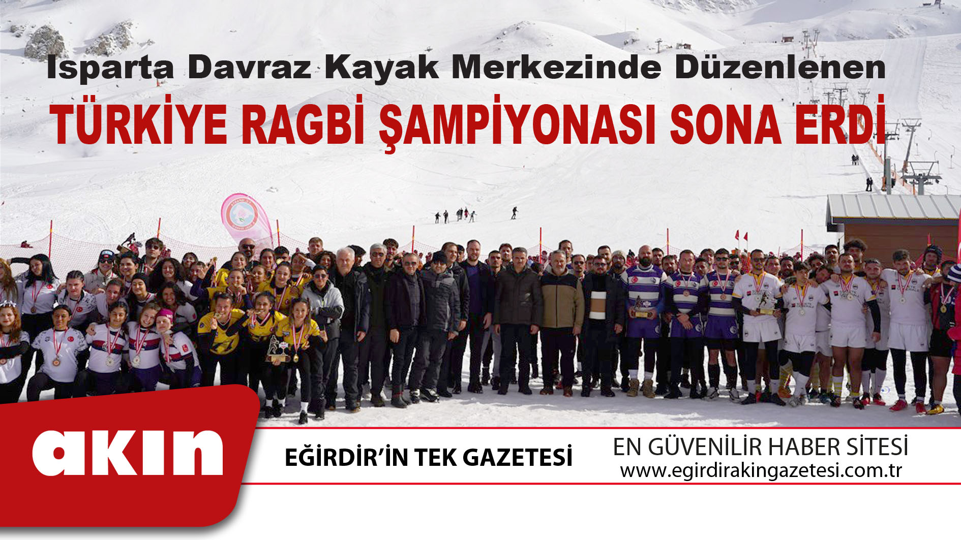 eğirdir haber,akın gazetesi,egirdir haberler,son dakika,Türkiye Ragbi Şampiyonası Sona Erdi