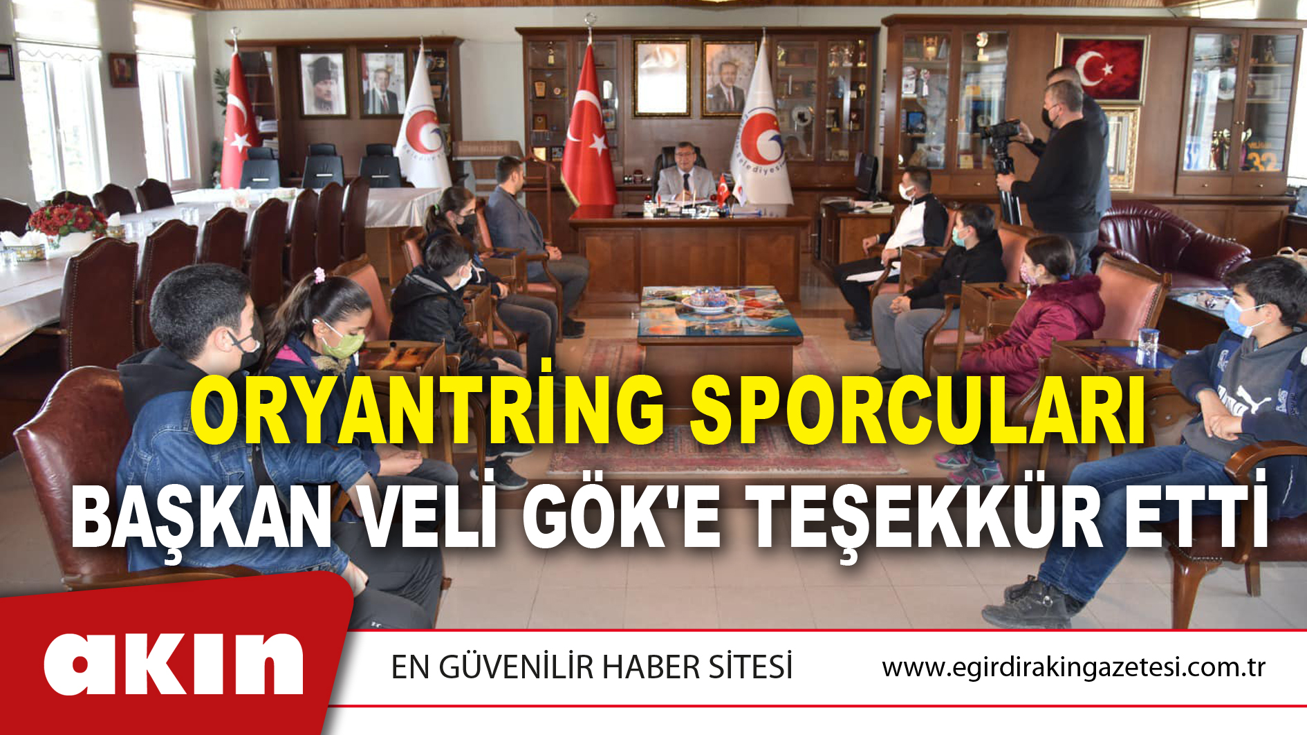 Oryantring Sporcuları Başkan Veli Gök'e Teşekkür Etti
