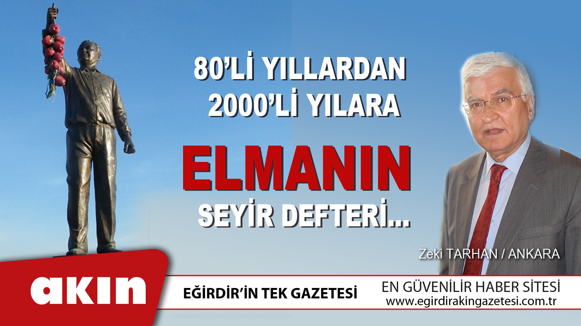 80’li Yıllardan 2000’li Yılara Elmanın Seyir Defteri… (1)
