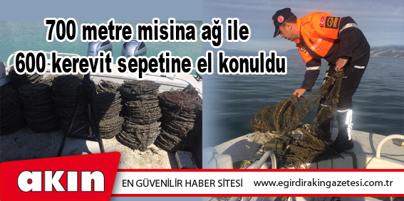 Kaçak avlanan şahıslara ceza yağdı...
