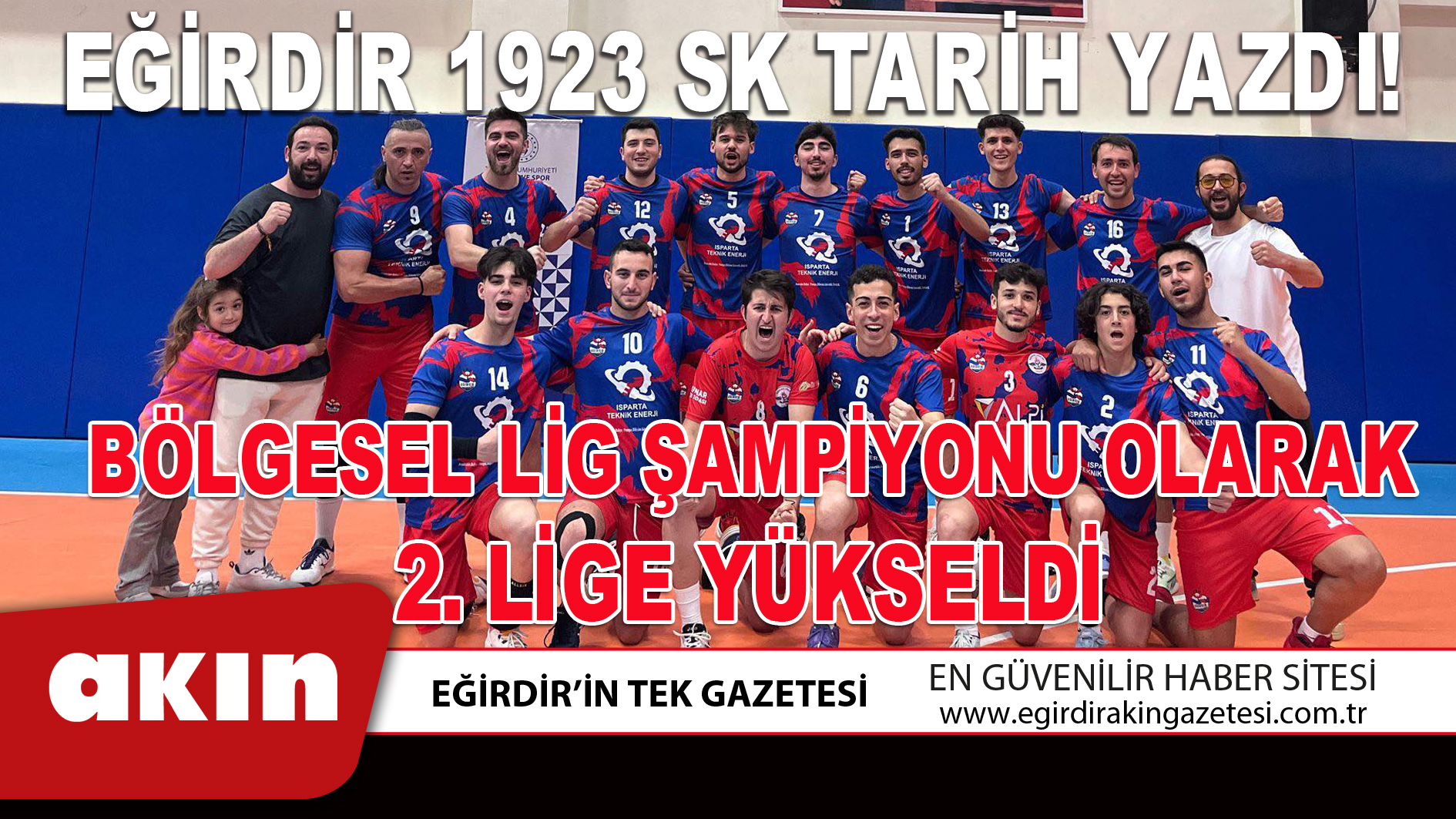 EĞİRDİR 1923 SK TARİH YAZDI!