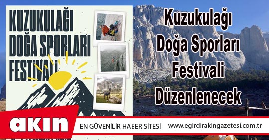 Kuzukulağı Doğa Sporları Festivali Düzenlenecek   